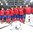 MOSCOW, RUSSIA - MAY 10: Norway players look on during the national anthem following a 4-2 preliminary round win over Kazakhstan at the 2016 IIHF Ice Hockey World Championship. (Photo by Andre Ringuette/HHOF-IIHF Images)

